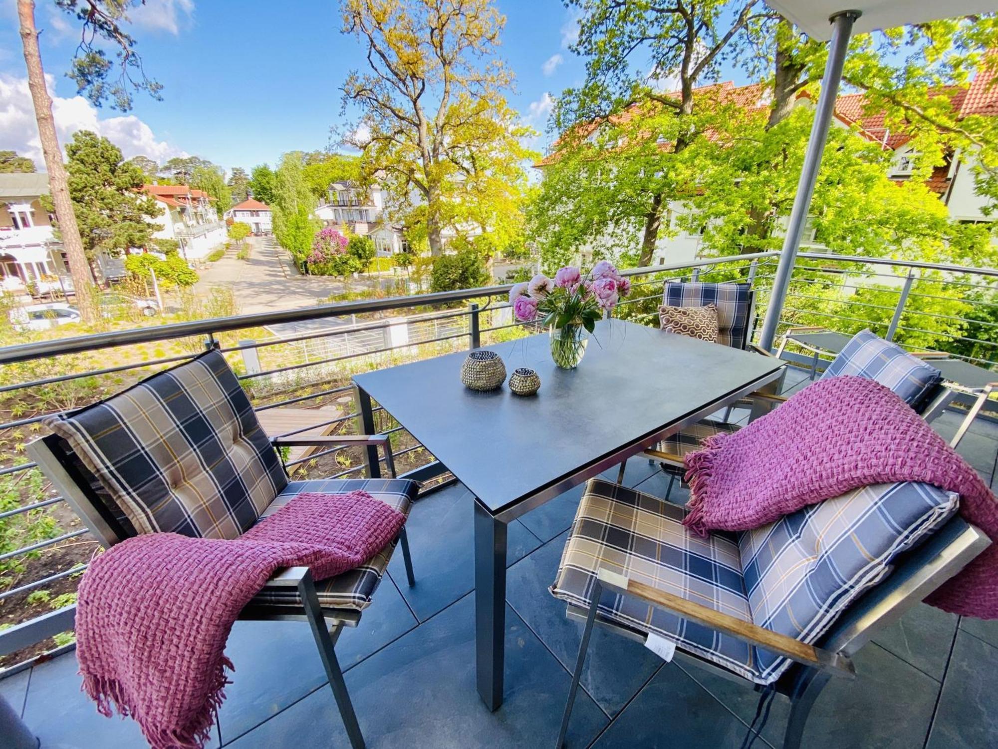 Ferienwohnung Meerzeit In Der Villa Duene Остзебад Бинц Екстериор снимка